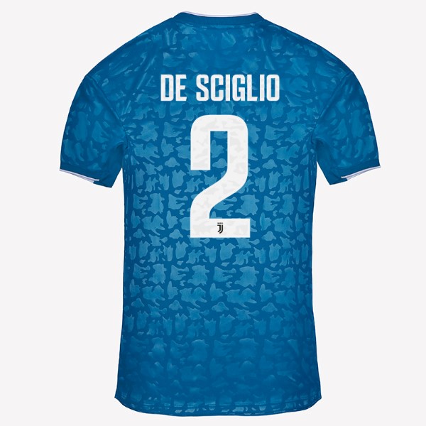 Camiseta Juventus NO.2 De Sciglio 3ª Kit 2019 2020 Azul